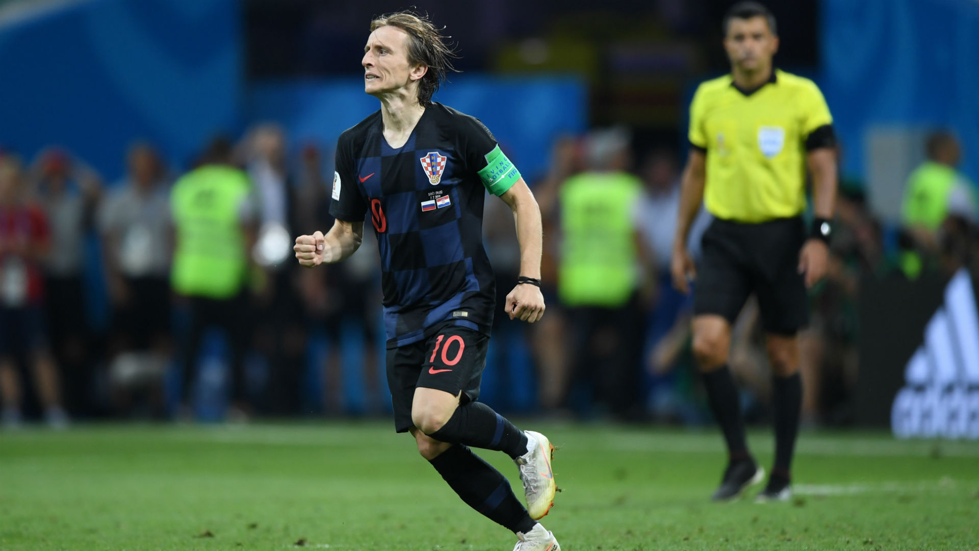   Luka Modric Russia Croatia Copa 2018 