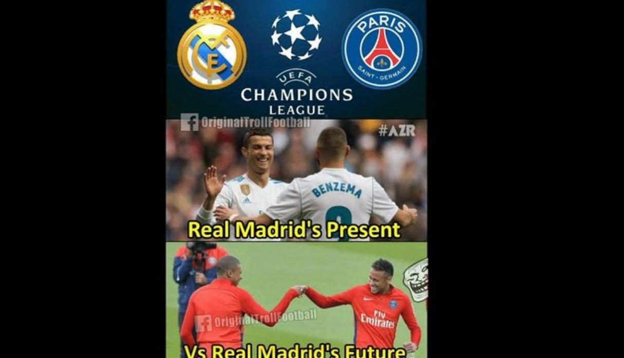 Memes Real Madrid PSG