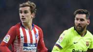 Antoine Griezmann Lionel Messi Atletico Barcelona 24112018