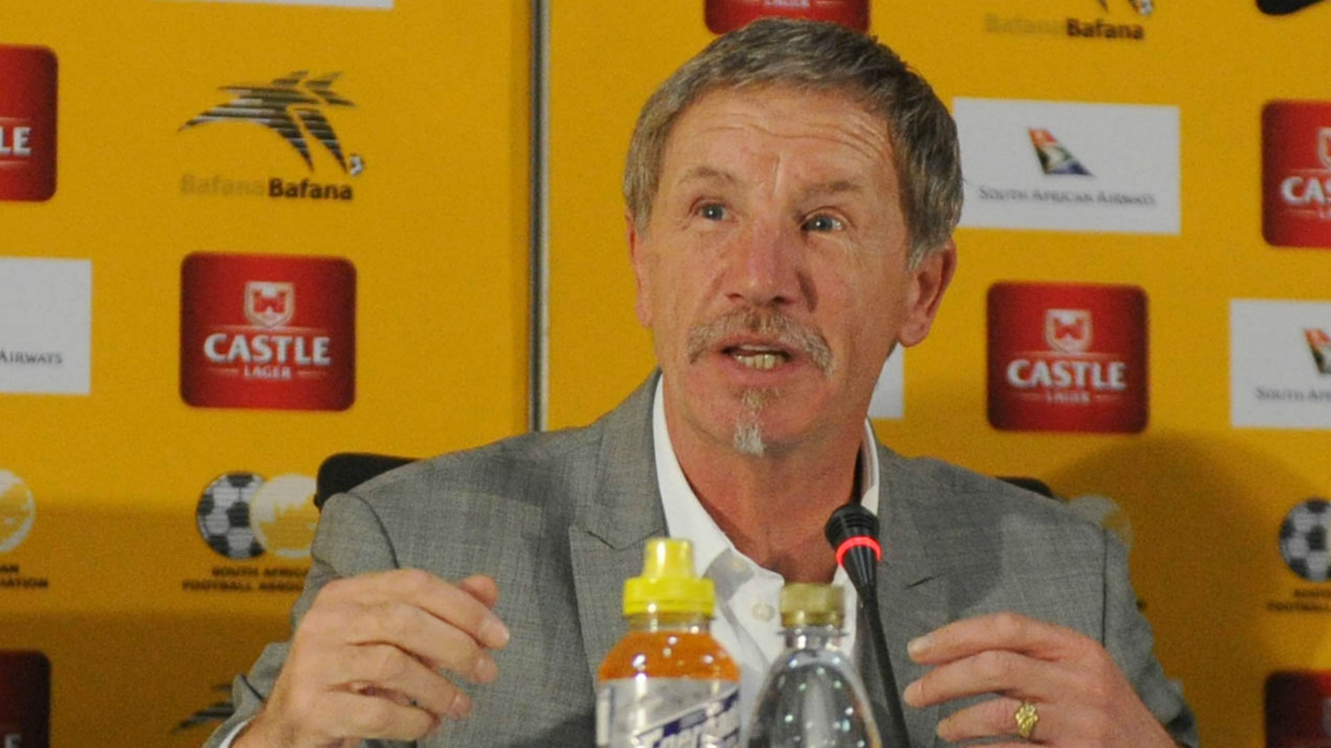 Bafana coach Stuart Baxter explains Andile Jali introduction against Cape Verde