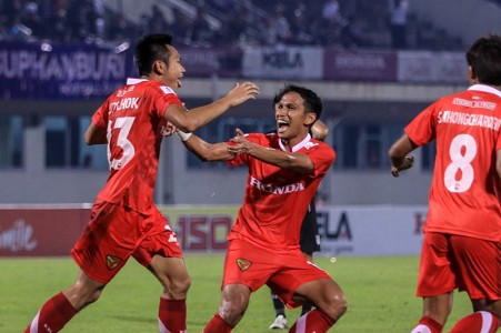 Image result for ฮอนด้าฮึดสู้ไล่เจ๊าสุพรรณ 2-2