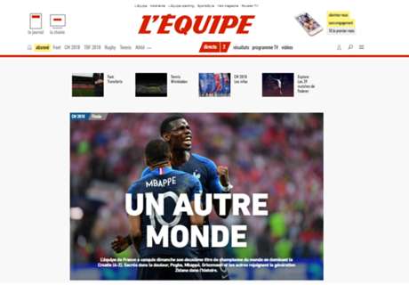 A repercussão mundial do título francês