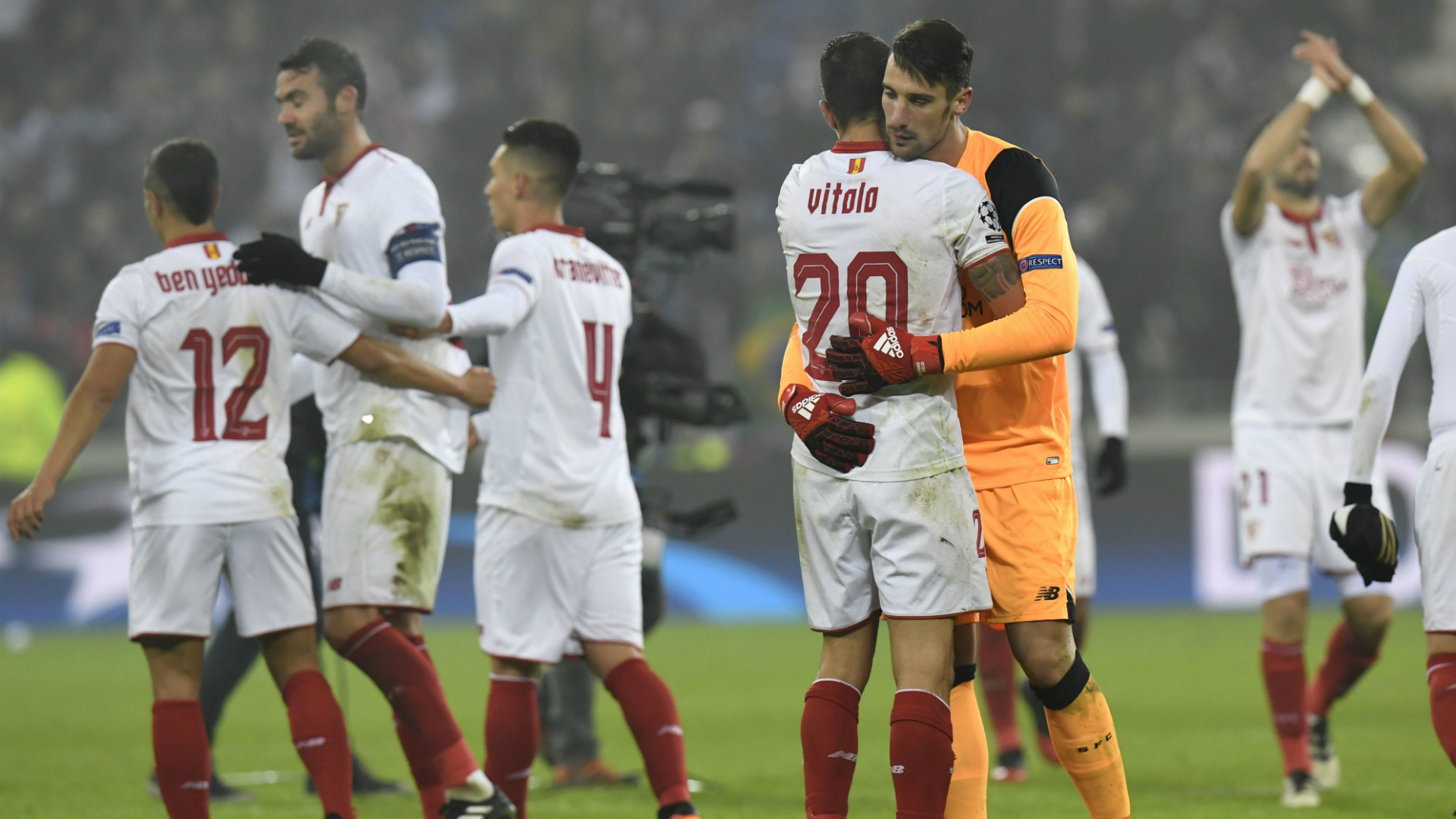 Sevilla Lyon Champions League 071216