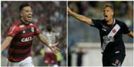 Fernando Uribe e Maxi Lopez