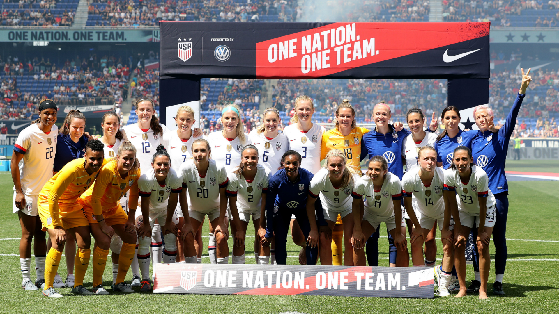 USWNT Team Photo 05262019