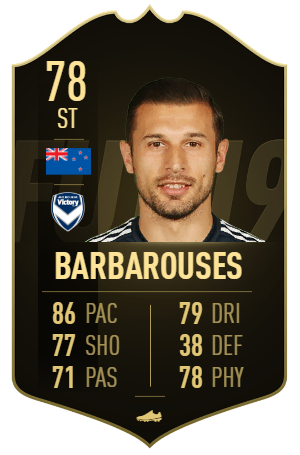Kosta Barbarouses FIFA TOTW