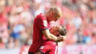 Arjen Robben Rafinha Bayern Munich