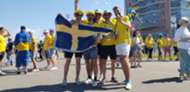 sweden fans WC Russia 2018
