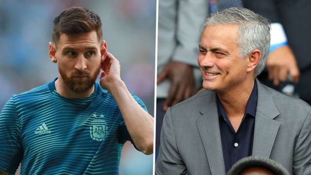 Lionel Messi, Jose Mourinho