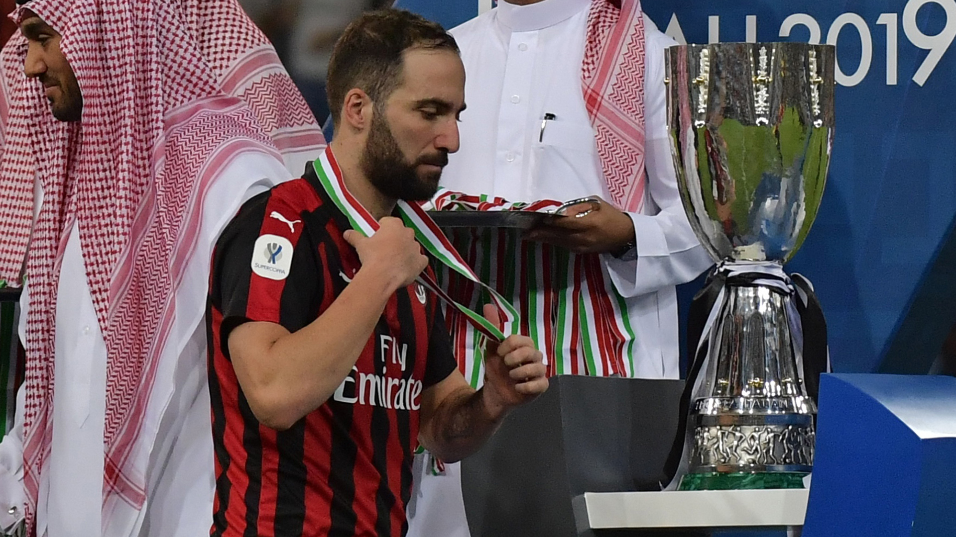 Gonzalo Higuain Juventus Milan Supercoppa