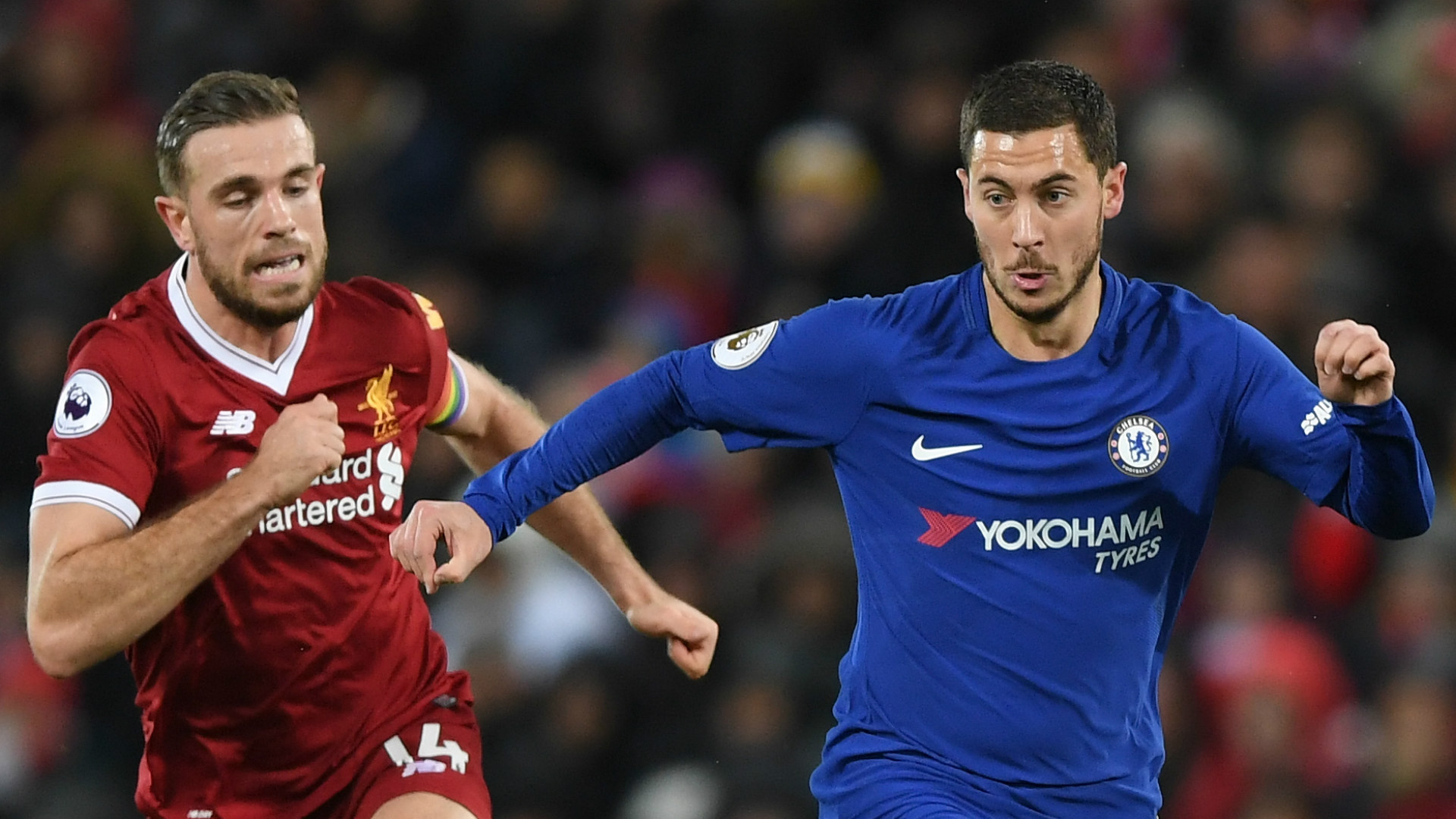 Jordan Henderson Eden Hazard