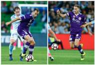 Richard Garcia Rostyn Griffiths Melbourne City v Perth Glory A-League 23042017