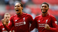 Virgil Van Dijk Joe Gomez Liverpool 2018-19