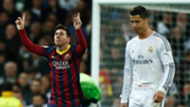 Cristiano Ronaldo Lionel Messi Real Madrid Barcelona La Liga 2013-14