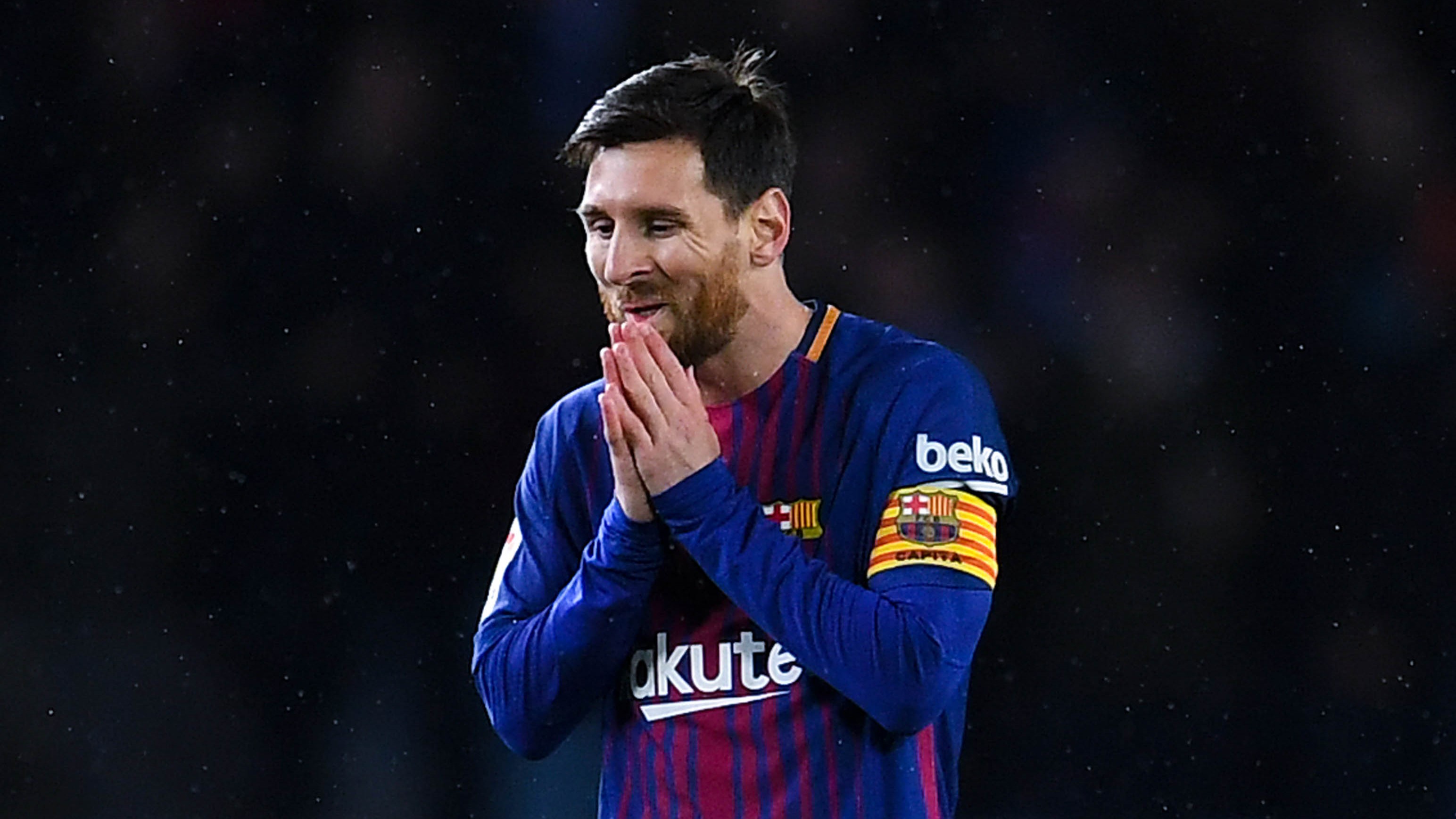 Lionel Messi Real Sociedad Barcelona LaLiga 14012018