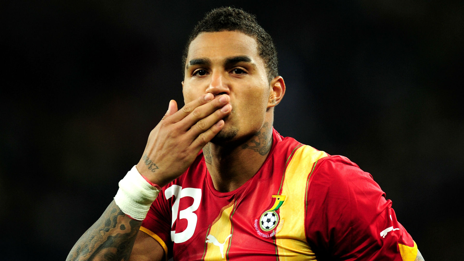 Kevin Prince Boateng World Cup Ghana Ghana 2010