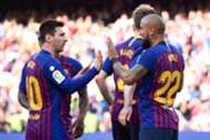 Messi Arturo Vidal Barcelona Getafe LaLiga