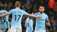 Kevin de Bruyne Nicolas Otamendi Manchester City