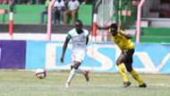 Godfrey Walusimbi in action for Gor Mahia against Tusker during 2017 Super Cup match