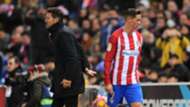 Diego Simeone Fernando Torres Atletico Madrid