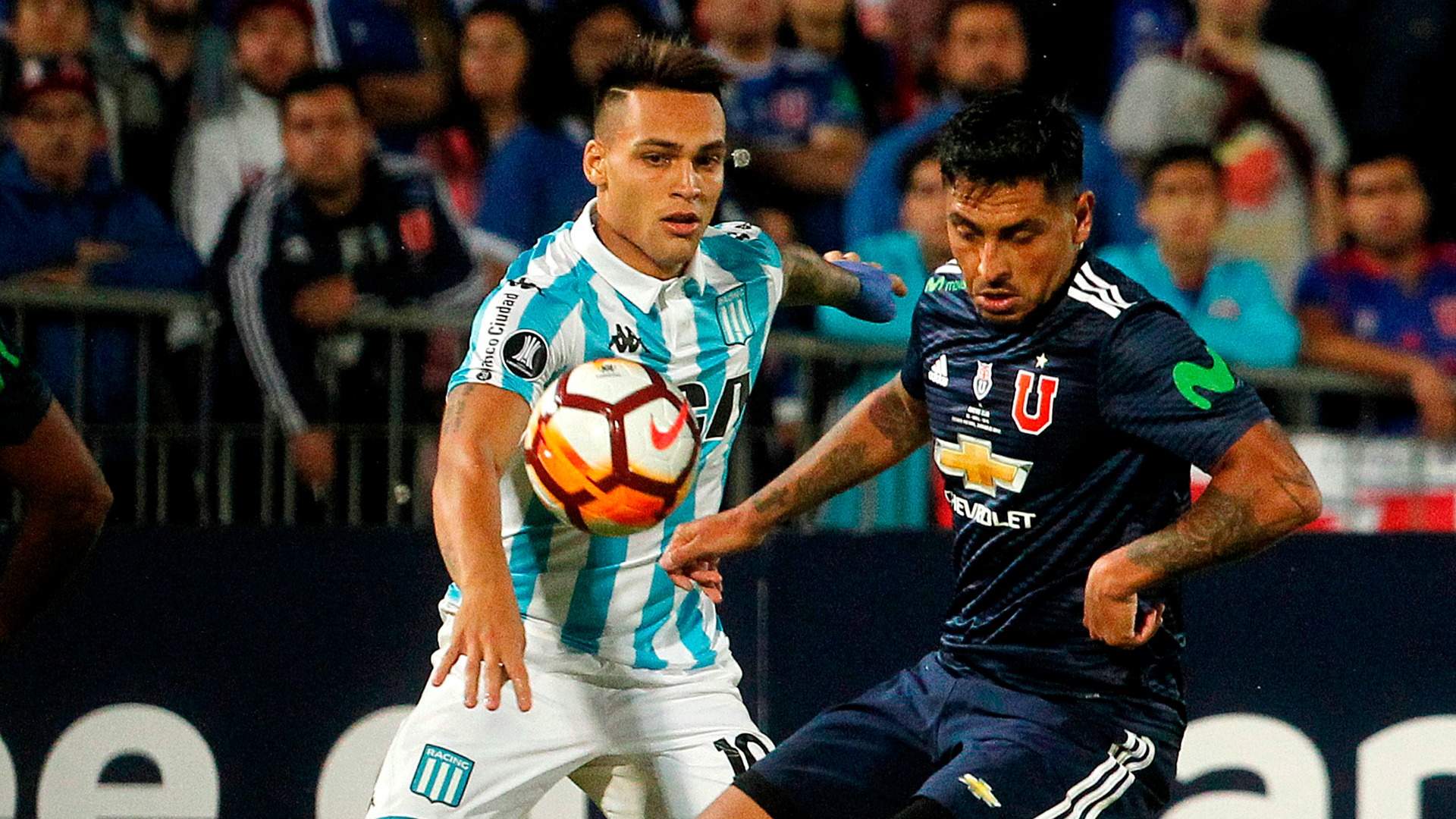 Resultado de imagen para racing club vs universidad de chile en vivo