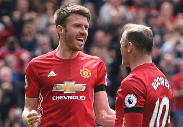 Man Utd name Carrick as new captain following Rooney departure