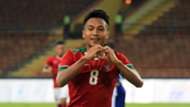 Selebrasi Muhammad Hargianto Indonesia U-23