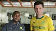 Pitso Mosimane & Mauricio Affonso, Sundowns, July 2019
