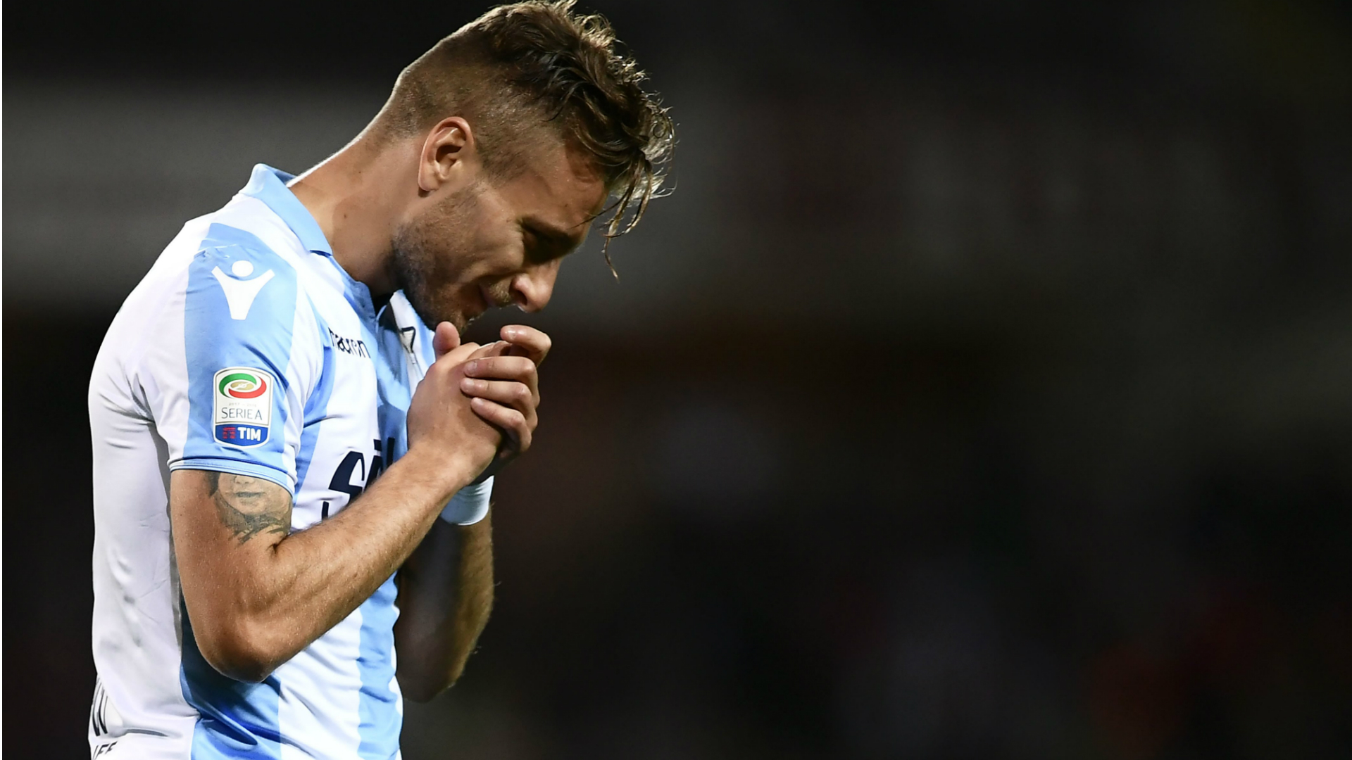Lazio, Immobile ko ma il recupero per l'Inter non è da scartare
