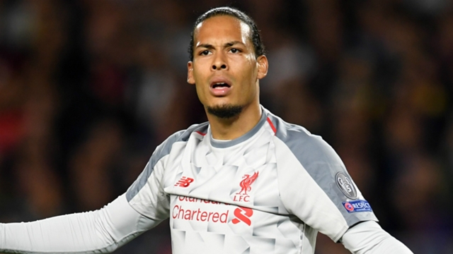 Virgil van Dijk Liverpool 2018-19