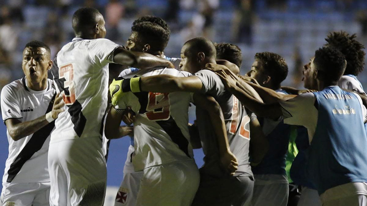 Vasco comemora Copa São Paulo semifinal Corinthians 22012019