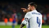 Sergio Ramos Real Madrid Napoli Champions League