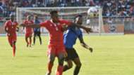 Kenya v Tanzania in Chan qualifier.