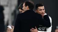 Massimiliano Allegri Cristiano Ronaldo Juventus Frosinone