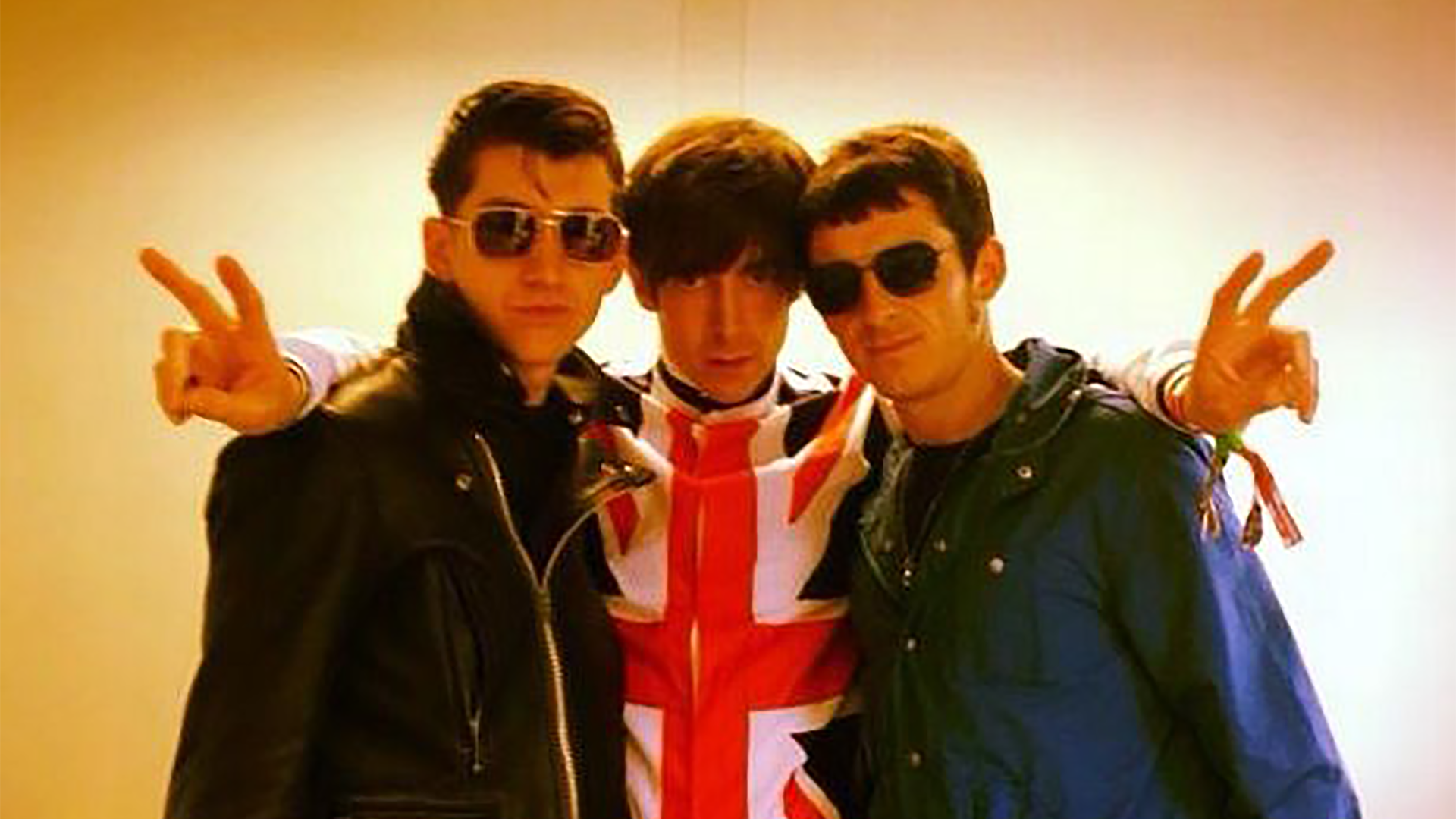 Leighton Baines Miles Kane Alex Turner 2013