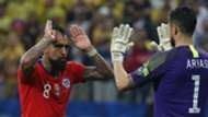 Arturo Vidal - Gabriel Arias - Chile - Selección Chilena