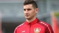 Lucas Alario Bayer Leverkusen 08092017