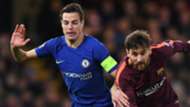 Lionel Messi, Barcelona, Cesar Azpilicueta, Chelsea