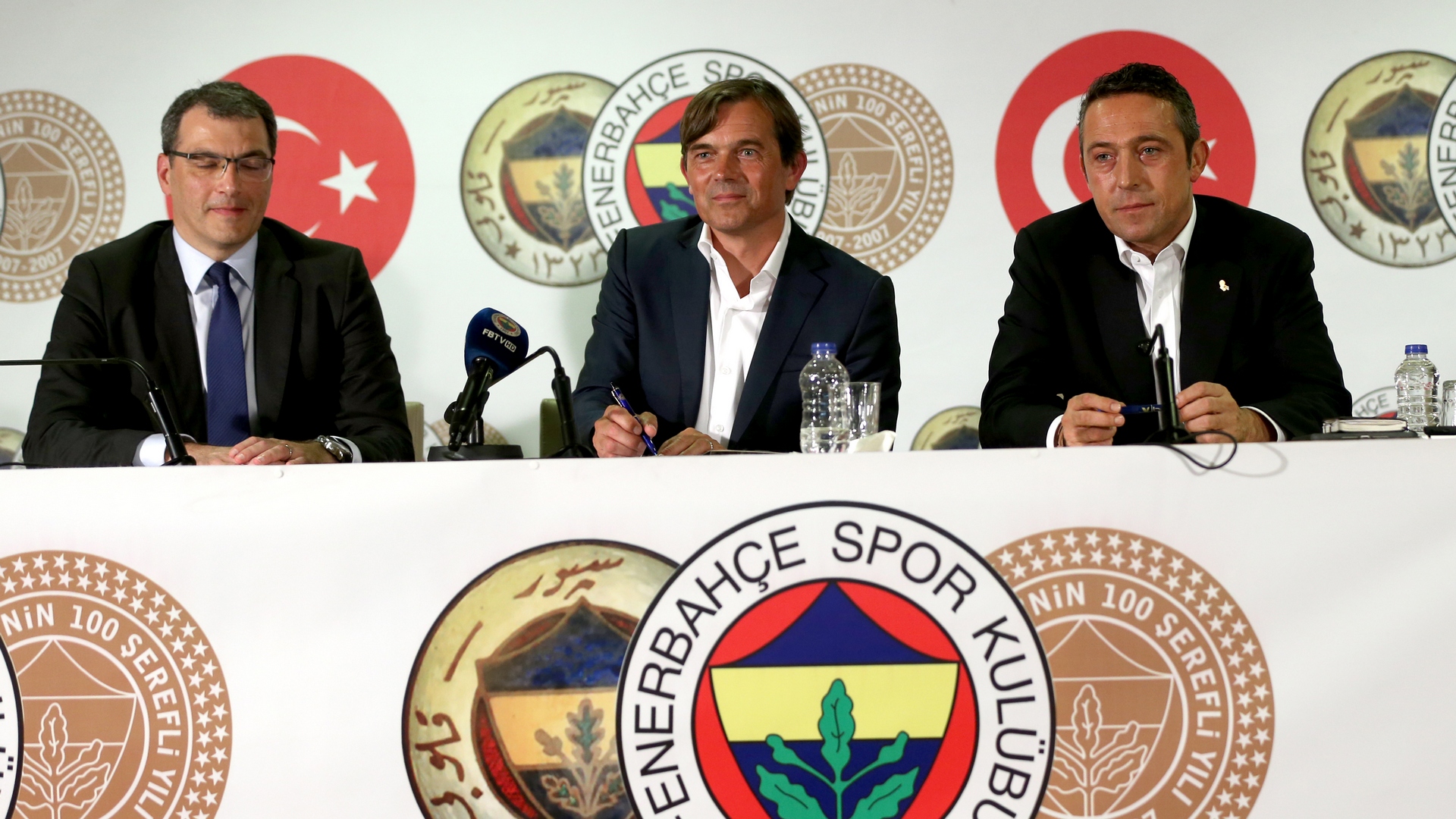 Damien Comolli Phillip Cocu Ali Koc Fenerbahce