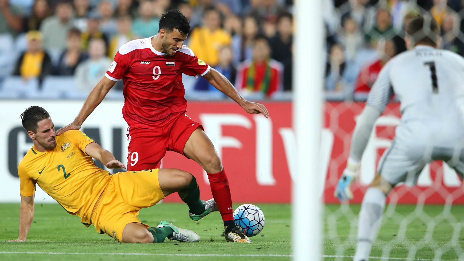 Late Winner as Aussies Down Syria to Go Through Late Winner as Aussies Down Syria to Go Through