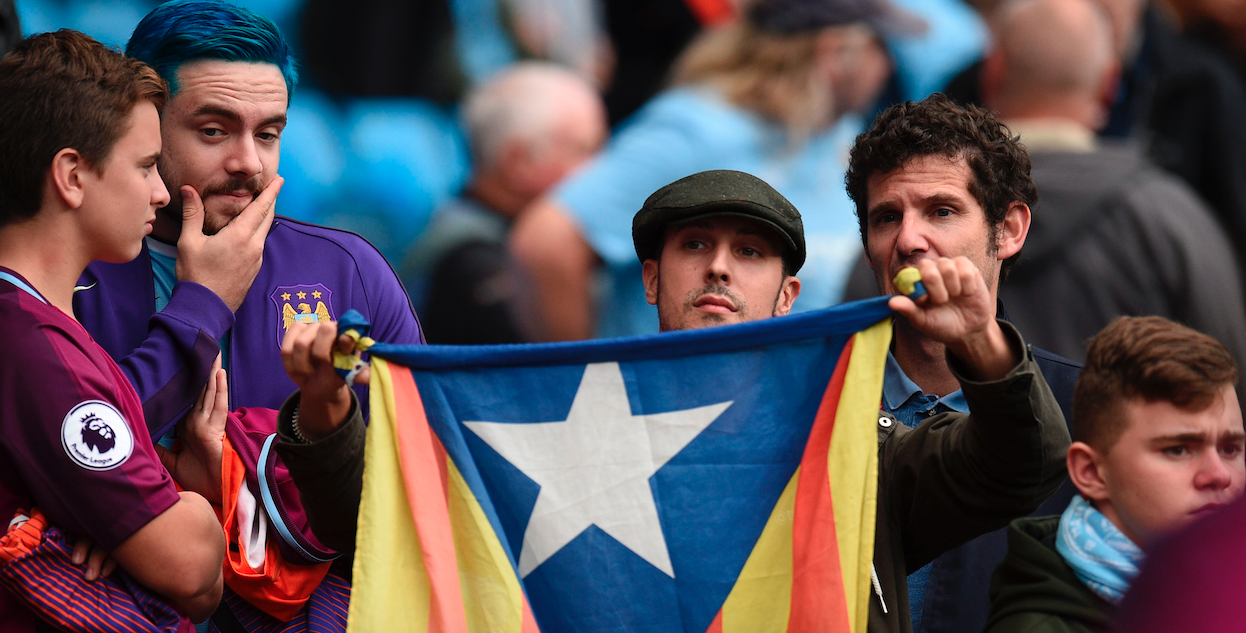 Manchester city fan Catalunya