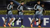Acuña Messi Lanzini Pavon Argentina entrenamiento 23052018