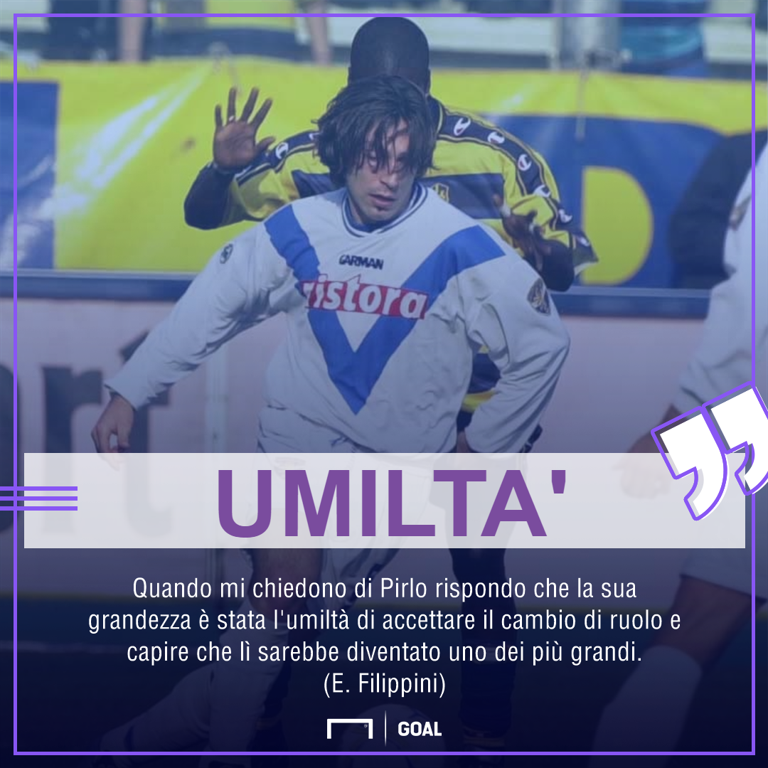 当時は今とは全く違う選手だった アンドレア ピルロの原点とは 伝説誕生の地から探る Goal 昨年現役を引退した アンドレア ピルロ ｄメニューニュース Nttドコモ