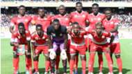 Kenya and Harambee Stars squad v Ethiopia.