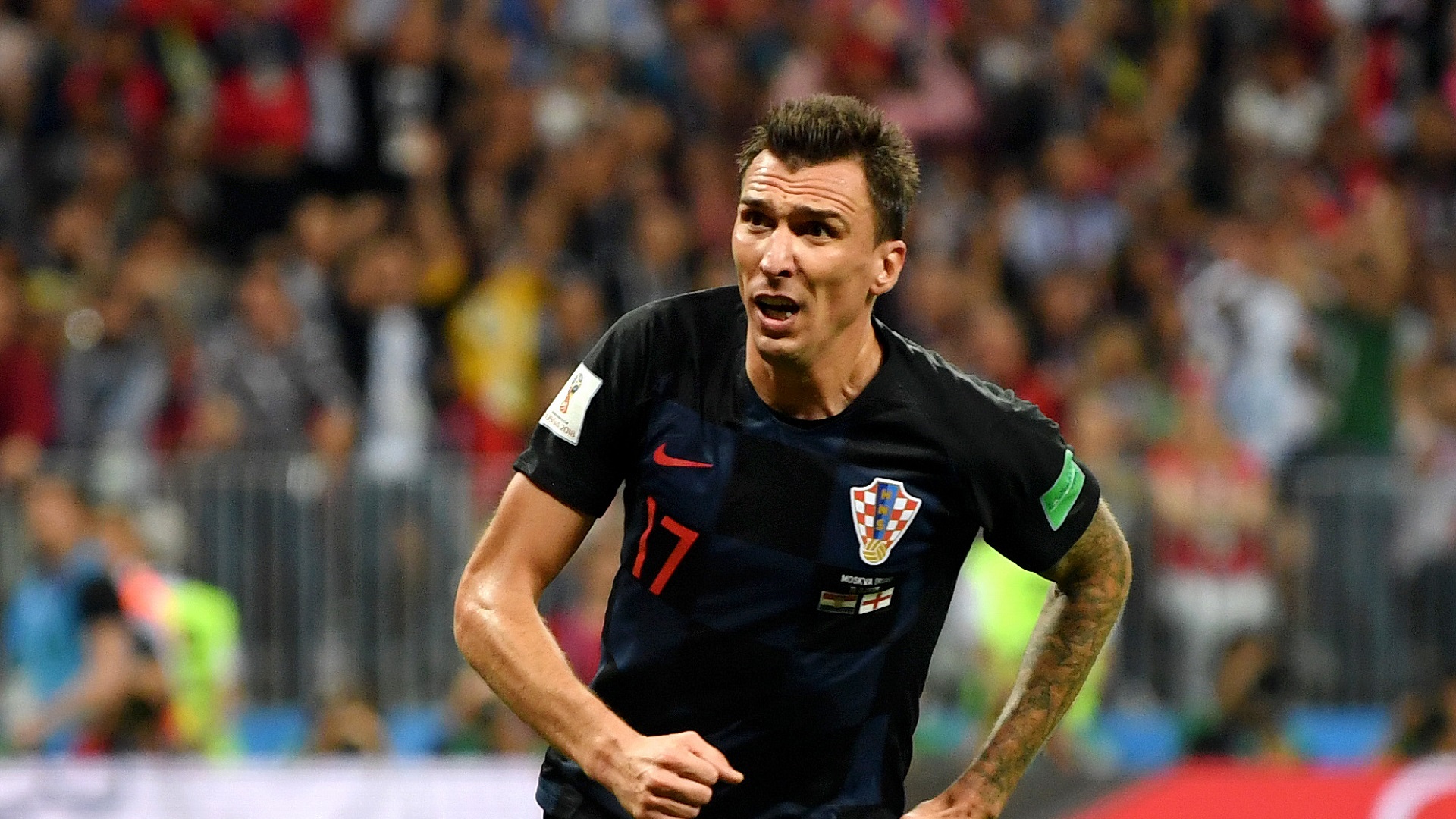 Mario Mandzukic Croatia England 11072018