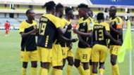Tusker celebrate win.