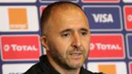 Djamel Belmadi head coach of Algeria.
