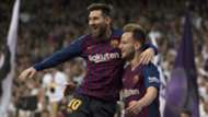 Ivan Rakitic Lionel Messi Barcelona Real Madrid