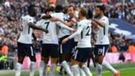 Tottenham celebrate