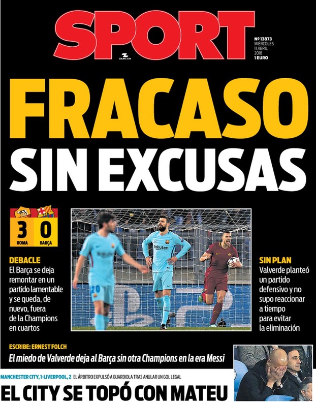 SPORT front page 11/04